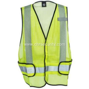 High Visibility Adjustable Waist Safety Vest